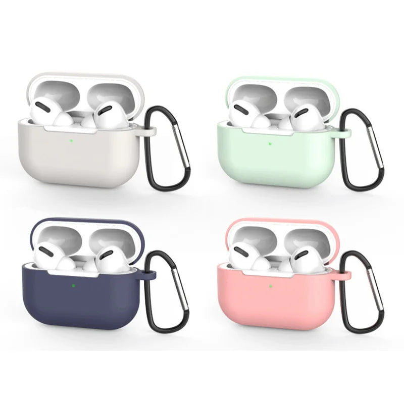 Capa de silicone para apple airpods pro - ALTA QUALIDADE