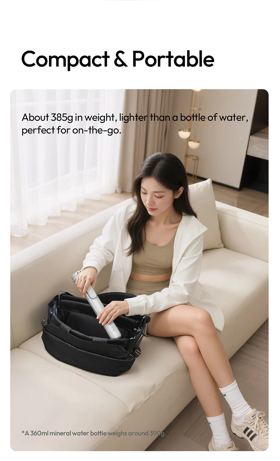 📱 Ulanzi MT-85 Tripé Automático com MagSafe e Controle Remoto