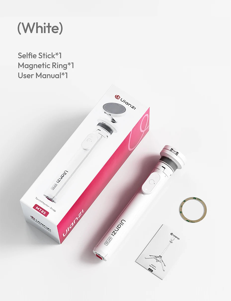 📱 Ulanzi MT-85 Tripé Automático com MagSafe e Controle Remoto