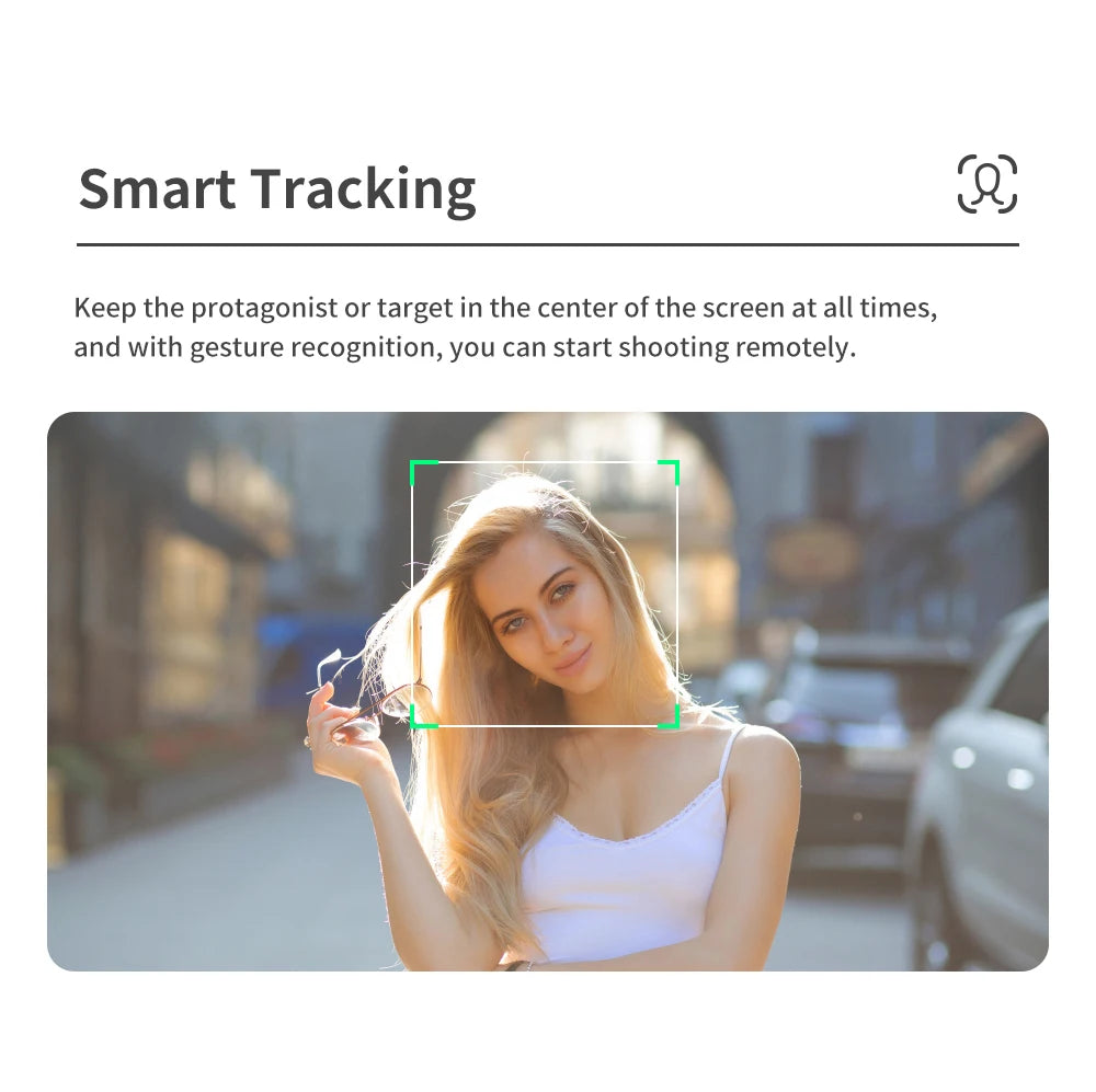 Gimbal Estabilizador Tripe 360° Panoramic Shot Com Led Q18