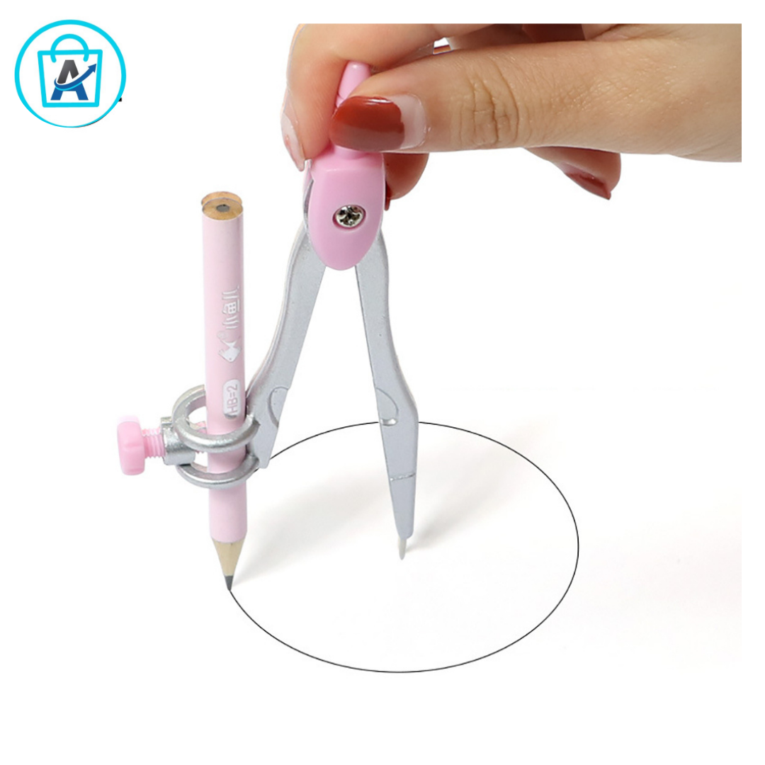 Estojo escolar - Kit De Geometria Matemática De 8 Peças para estudantes