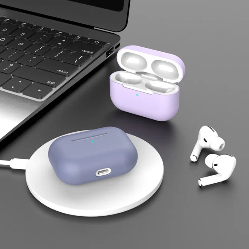 Capa de silicone para apple airpods pro - ALTA QUALIDADE