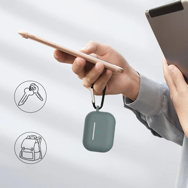 Capa de silicone para apple airpods pro - ALTA QUALIDADE