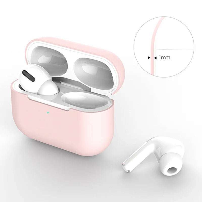 Capa de silicone para apple airpods pro - ALTA QUALIDADE