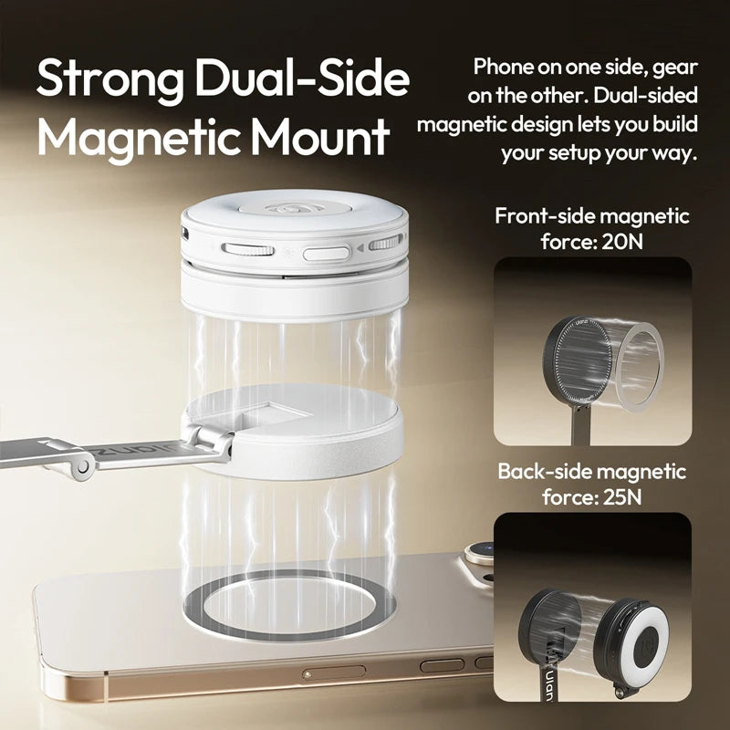 📱 Ulanzi MT-85 Tripé Automático com MagSafe e Controle Remoto