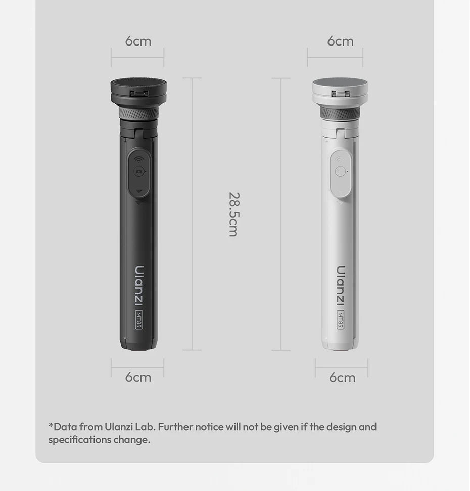 📱 Ulanzi MT-85 Tripé Automático com MagSafe e Controle Remoto