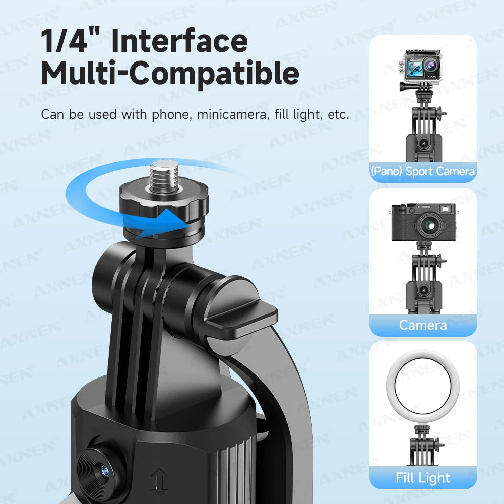 📱 AXNEN C17 Selfie Stick com Rastreamento Facial Inteligente
