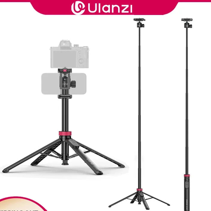 📸Tripé Universal 2 Em 1 Com Design Integrado Ulanzi Mt-44 com Controle Remoto