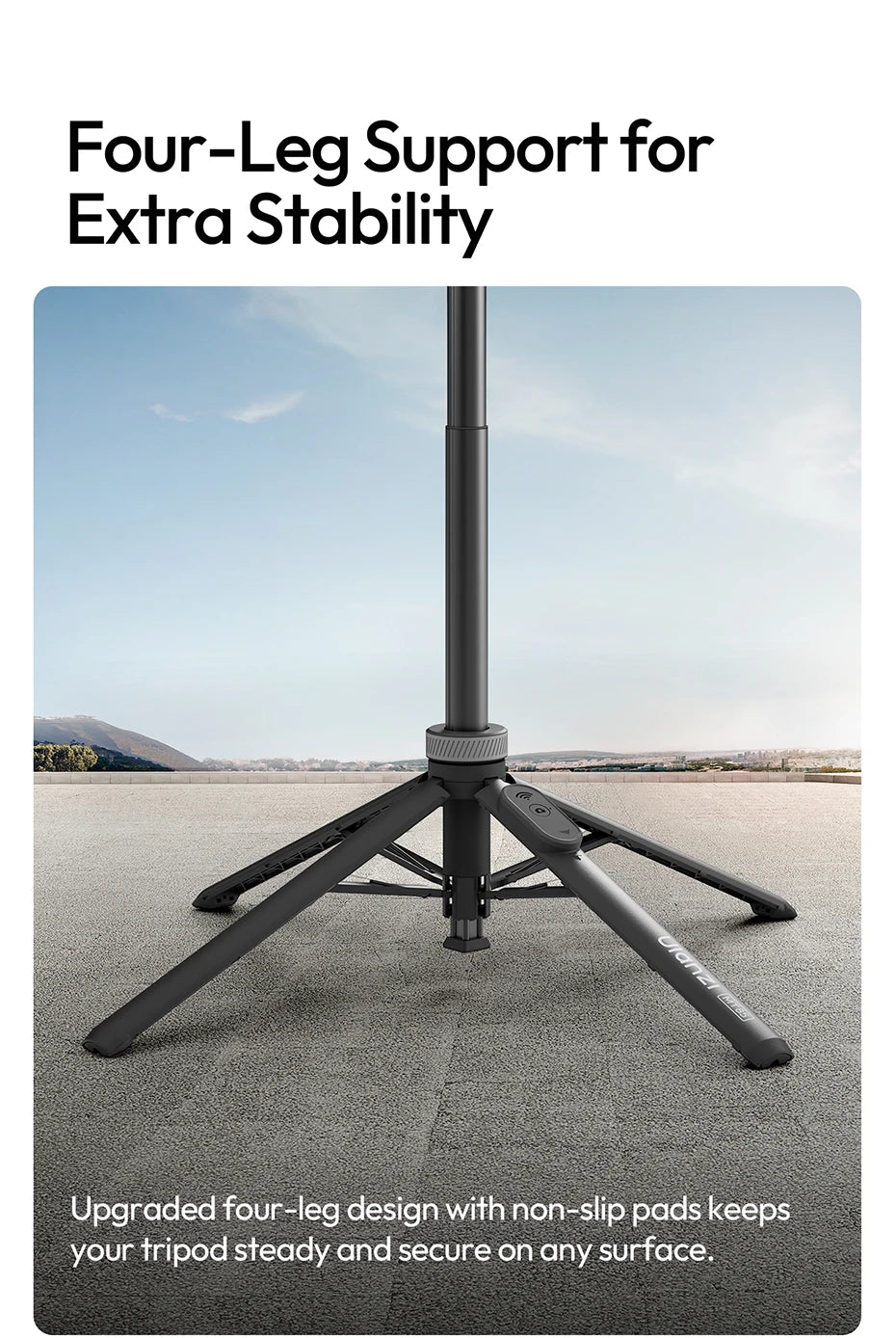 📱 Ulanzi MT-85 Tripé Automático com MagSafe e Controle Remoto