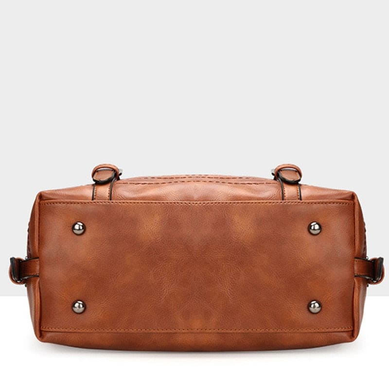 Bolsa Feminina Trapézio de Couro - [50% OFF - ESQUENTA BLACK FRIDAY]